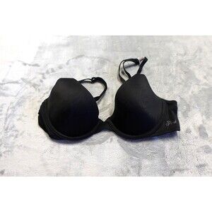 Victoria's Secret 34B Black Lightly Lined Full Coverage T Shirt Bra NWT